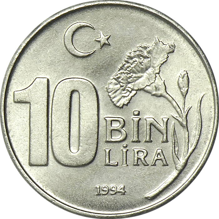 10 Bin Lira